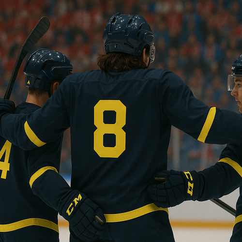 Tre Kronors trupp presenterad till ishockey-VM 2025
